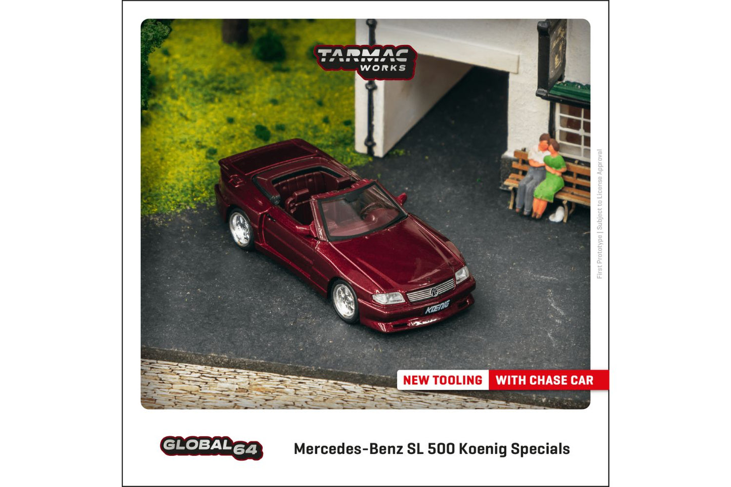 Tarmac Works 1/64 Mercedes Benz SL500 Koenig Special