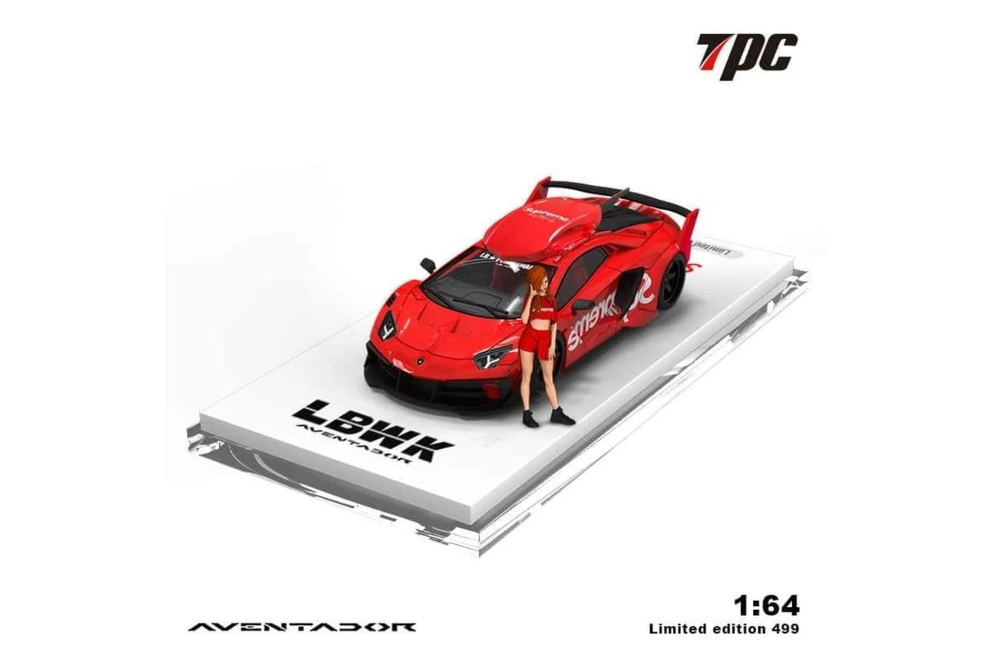 TPC 1/64 Lamborghini Aventador LP700 GT EVO in "Supreme" Red
