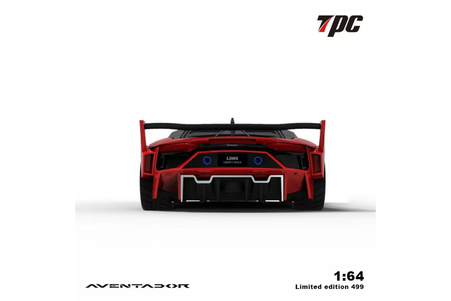 TPC 1/64 Lamborghini Aventador LP700 GT EVO in "Supreme" Red