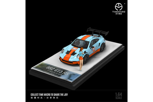 Time Micro 1/64 Porsche 911 (992) GT3 RS in Gulf Livery