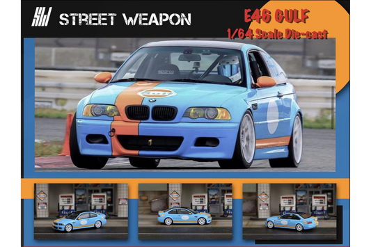 Street Weapon 1/64 BMW M3 (E46) Coupe in Gulf Livery