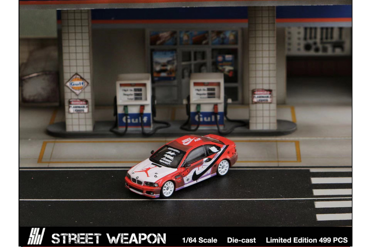 Street Weapon 1/64 BMW M3 (E46) Coupe Inspired by Air Jordan