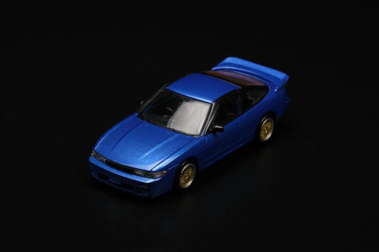 Peako Model 1/64 Nissan Sileighty RPS13 in Blue