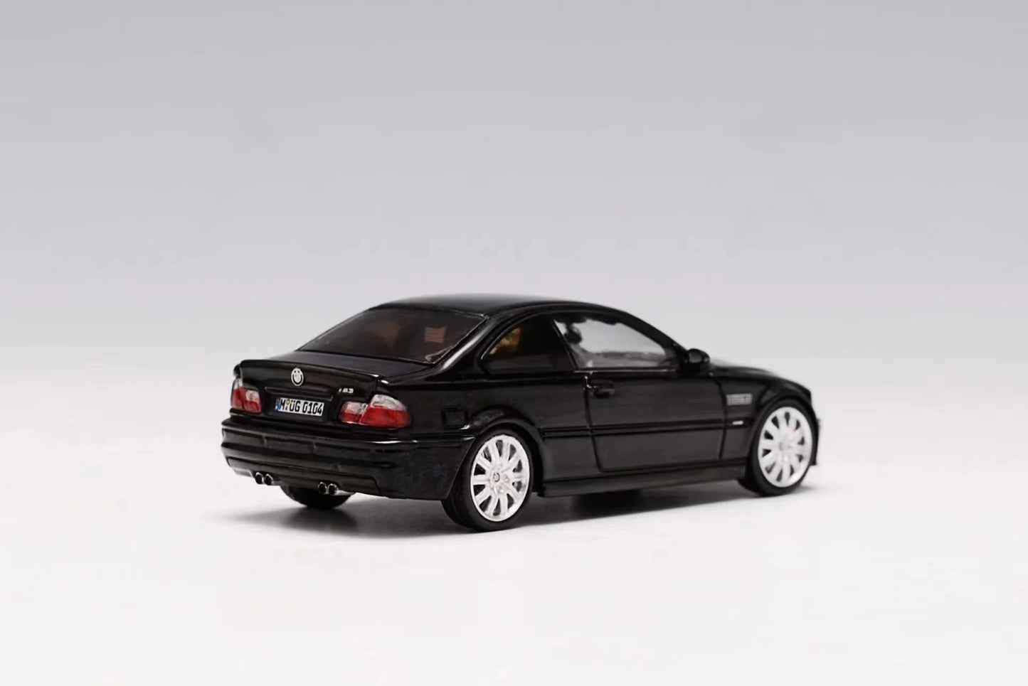 Stance Hunter x Street Weapon 1/64 BMW M3 (E46) Coupe in Black