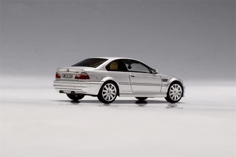 Stance Hunter x Street Weapon 1/64 BMW M3 (E46) Coupe in Silver